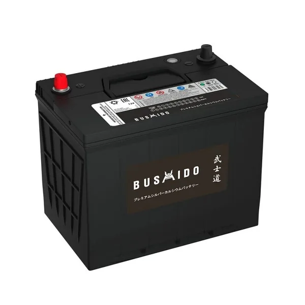 Аккумулятор BUSHIDO 75 Ач 680 А (EN), обратная полярность, D26
