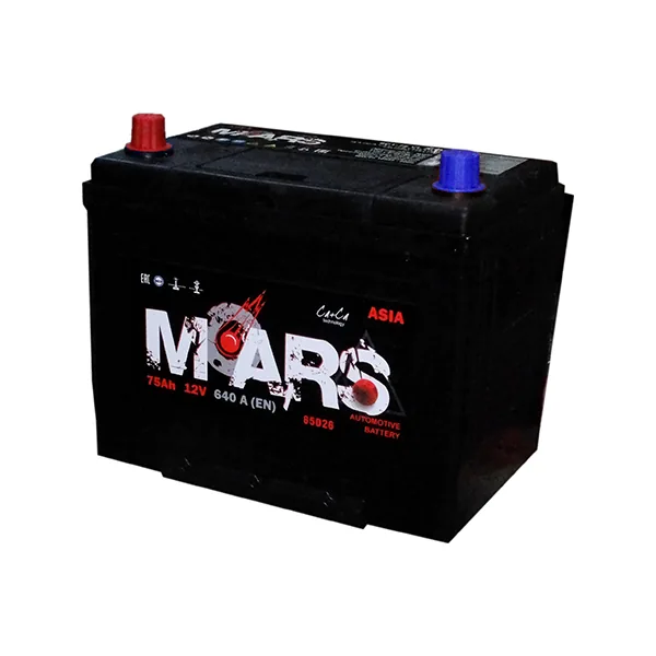 Аккумулятор MARS 75 Ач 640 А (EN), прямая полярность, D26