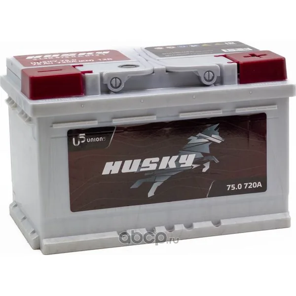 Аккумулятор HUSKY 75 Ач 720 А (EN), обратная полярность, LN3