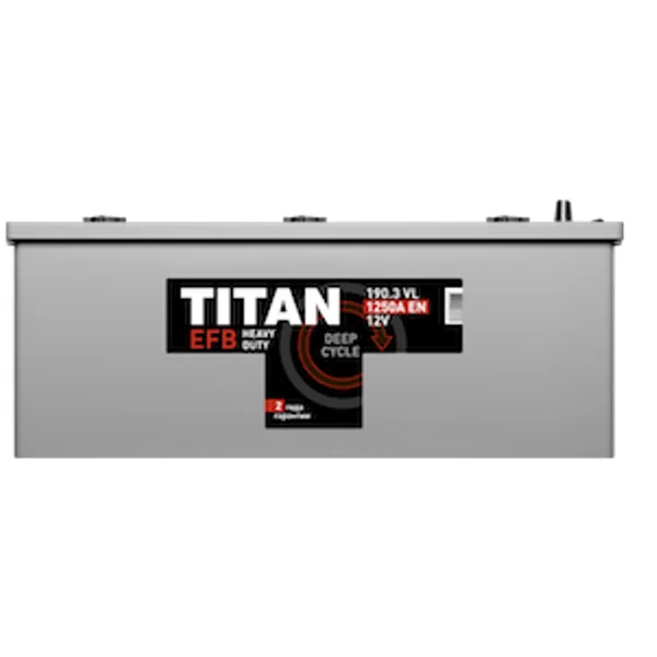 Аккумулятор TITAN MAXX 190 Ач 1200 А (EN), обратная полярность, 6ST-190