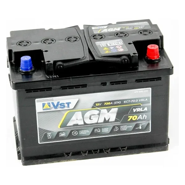 Аккумулятор VST 70 Ач 720 А (EN), обратная полярность, LN3