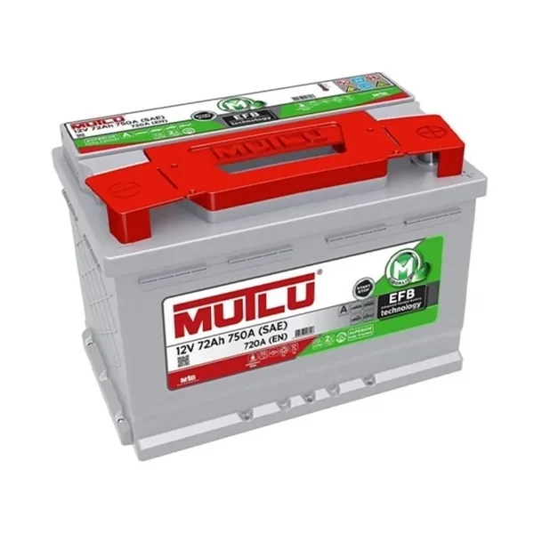Аккумулятор MUTLU 72 Ач 720 А (EN), обратная полярность, LN3