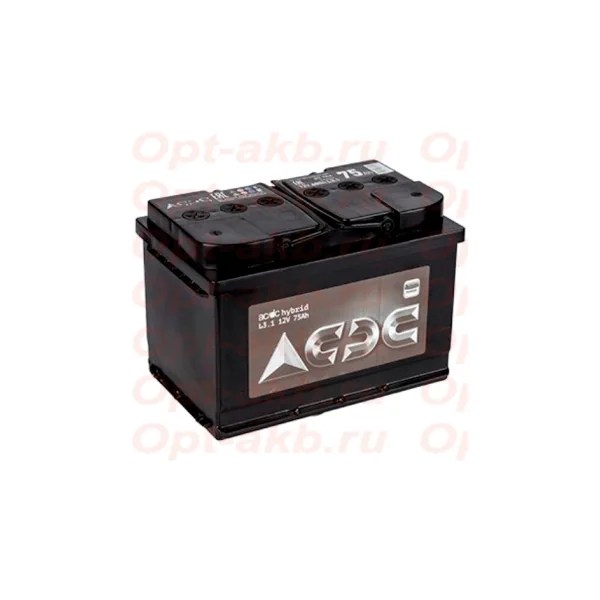 Аккумулятор AC/DC 75 Ач 610 А (EN), обратная полярность, LN3