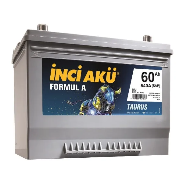 Аккумулятор INCI AKU Formul A 60 Ач 540 А (EN), обратная полярность, D23