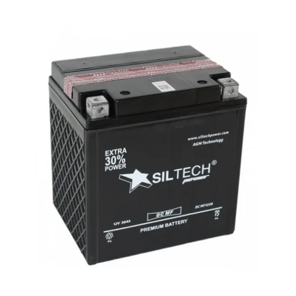 Аккумулятор SILTECH 30 Ач 320 А, обратная полярность, YIX30L