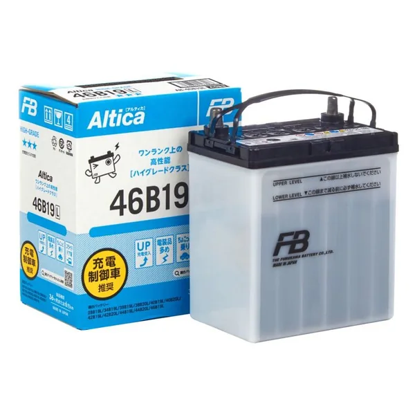 Аккумулятор FB Altica HIGH-GRADE 43 Ач 380 А (JIS), обратная полярность, B19