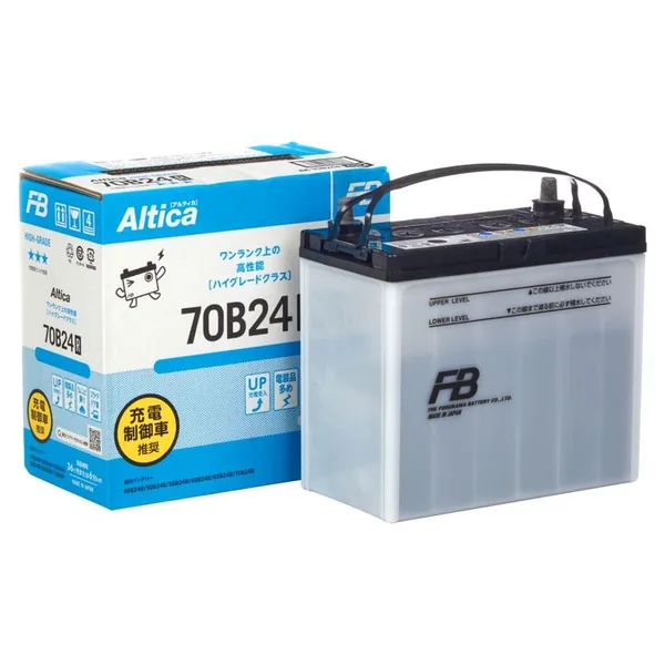 Аккумулятор FB ALTICA HIGH-GRADE 70B24R 50 Ач 520 А (JIS), прямая полярность