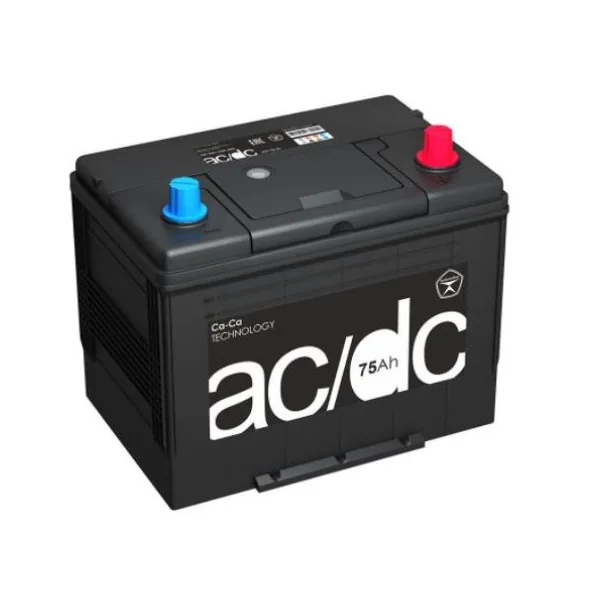 Аккумулятор AC/DC 75 Ач 660 А (EN), обратная полярность, D26