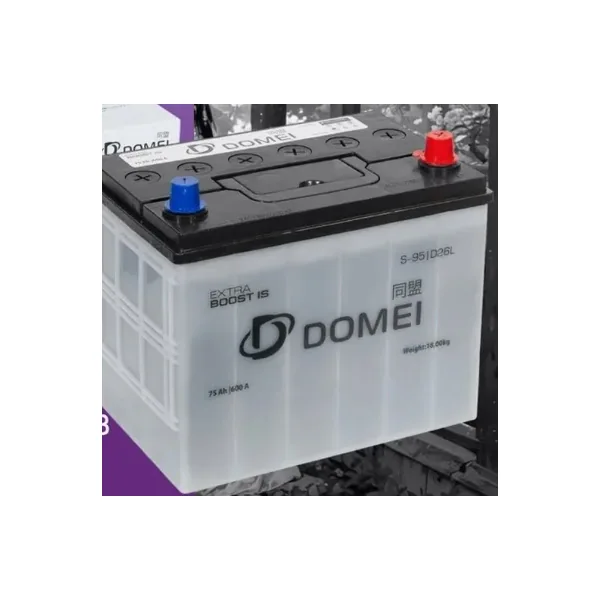 Аккумулятор DOMEI Extra BOOST IS 75 Ач 700 А (EN), обратная полярность, D26
