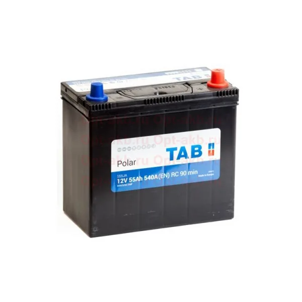 Аккумулятор TAB Polar S 55 Ач 490 А (EN), обратная полярность, B24