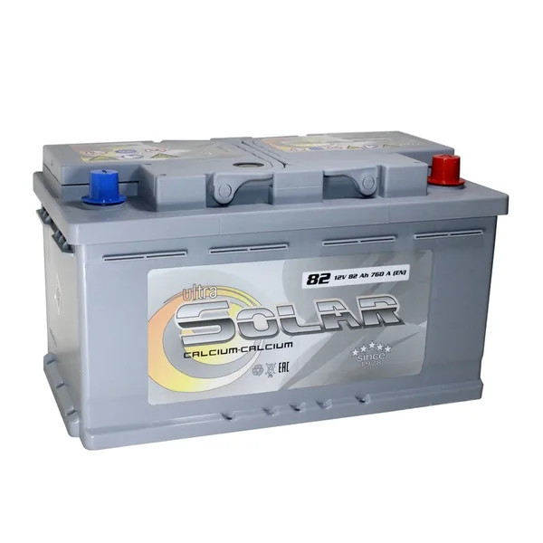 Аккумулятор ULTRA SOLAR GREY 82 Ач 760 А (EN), обратная полярность, LBN5