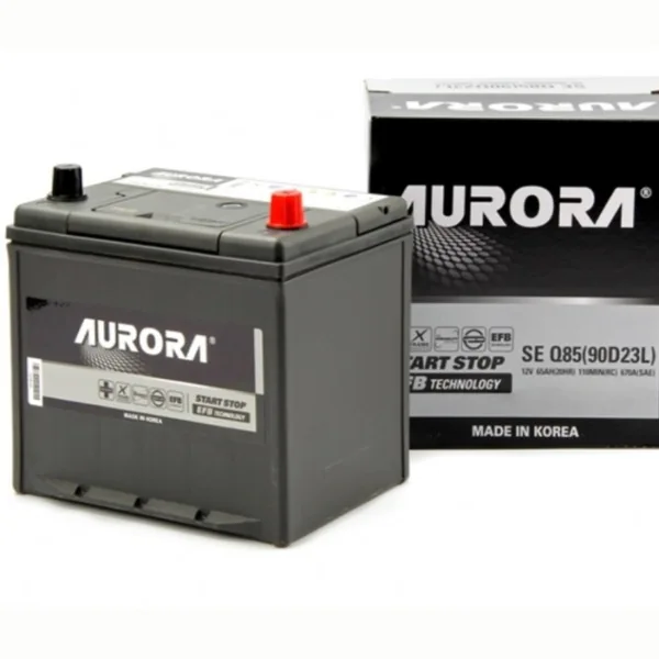 Аккумулятор AURORA 65 Ач 670 А (EN), обратная полярность, D23
