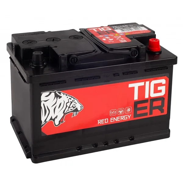 Аккумулятор TIGER Red Energy 75 Ач 720 А (EN), обратная полярность, LN3