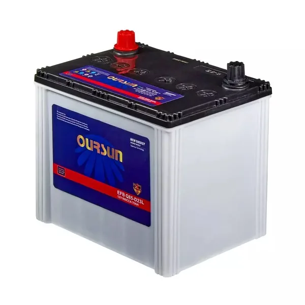 Аккумулятор OURSUN Q85-D23L 70 Ач 660 А (EN), обратная полярность