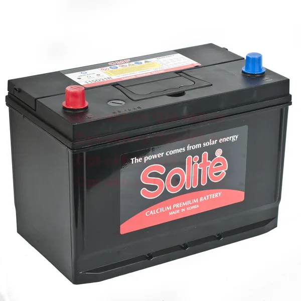 Аккумулятор SOLITE 95 Ач 750 А (JIS), прямая полярность, D31
