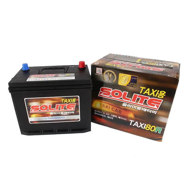 Аккумулятор SOLITE TAXI 80 Ач 640 А (EN), прямая полярность, D26