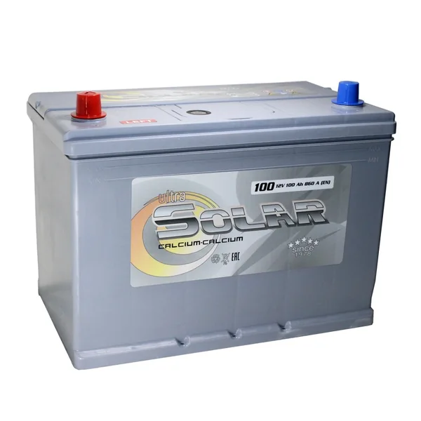 Аккумулятор ULTRA SOLAR 100 Ач 760 А (EN), обратная полярность, D31