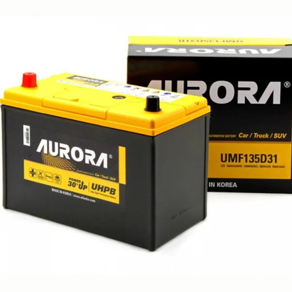 Аккумулятор AURORA Ultra 100 Ач 800 А (EN), прямая полярность, D31