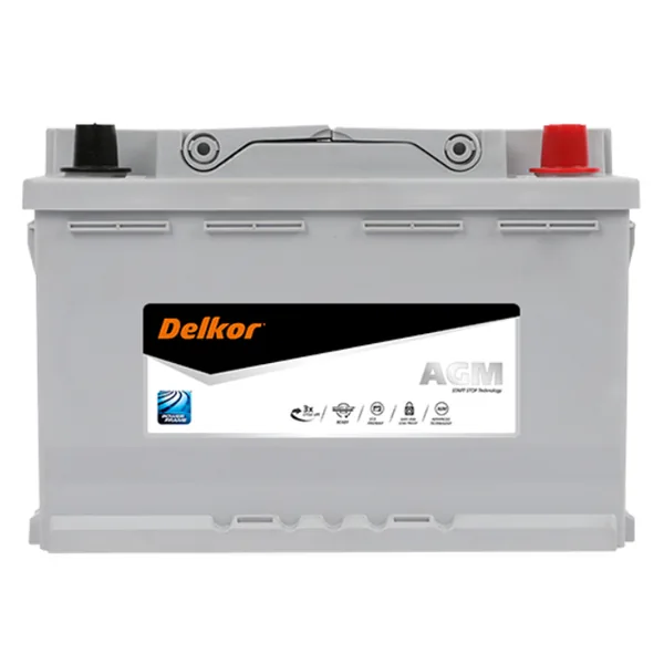 Аккумулятор DELKOR 70 Ач 760 А (EN), обратная полярность, LN3